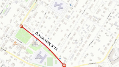 Астанада Алмалық көшесіндегі жол учаскесі бір аптаға жабылады