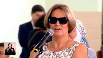 Фотография к новости: Алматыда көзі көрмейтін жандарға арналған жолақ қағаз жүзінде жасалған