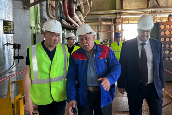Фотография к новости: Депутат Маңғыстау атом энергетикалық комбинатын жаңғырту жұмысымен танысты