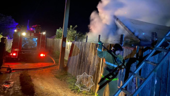 Фотография к новости: Ақмола облысында бау-бақша өртенді