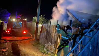 Ақмола облысында бау-бақша өртенді