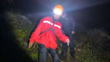 Фотография к новости: Алматыда екі жас турист құтқарылды