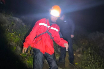 Фотография к новости: Алматыда екі жас турист құтқарылды