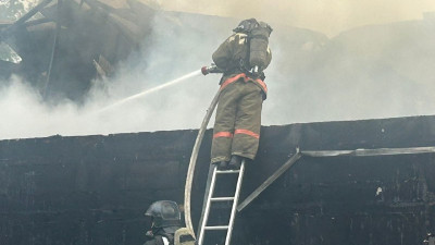 СҚО-да 126 шаршы метр тұрақ жанып кетті