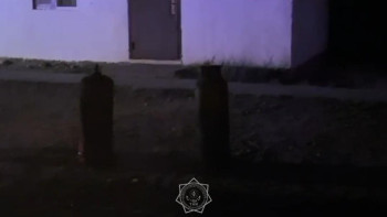 Фотография к новости: Жетісуда өрттен 6 газ баллоны шығарылды