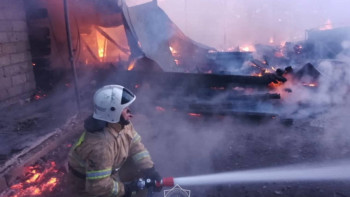 Фотография к новости: Абай облысындағы өрттен үй иесі көз жұмды