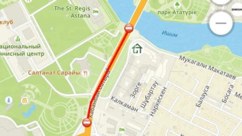 Фотография к новости: Елордадағы Қалқаман көшесінің учаскесі ішінара жабылады