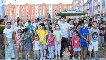 Фотография к новости: Сыр өңірінде 150 отбасы баспаналы болды