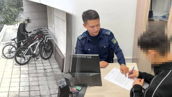 Фотография к новости: Елордада криминалистер бірқатар велосипед ұрлығын ашты