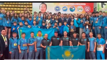 Фотография к новости: Таэквондодан Азия чемпионатында Қазақстан 32 алтын алды