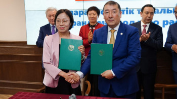 Фотография к новости: ҚазАТЗУ мен Қытайдың Циндао аграрлық университеті бірлесіп маман дайындайды