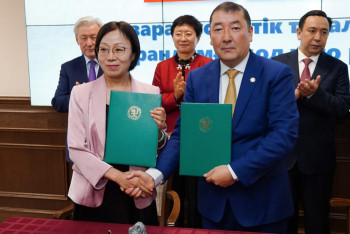 Фотография к новости: ҚазАТЗУ мен Қытайдың Циндао аграрлық университеті бірлесіп маман дайындайды