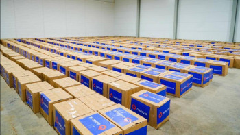 Фотография к новости: Конституция күні. Астаналық 1000 отбасыға азық-түлік қорабы таратылды