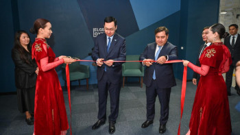 Фотография к новости: Енді мемқызметшілер арнайы медиастудияда сұхбаттасуды үйренеді