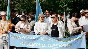 Фотография к новости: Семейде ядролық сынақ құрбандарын еске алды