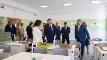 Фотография к новости: Алматы облысында заманауи 3 мектеп ашылды