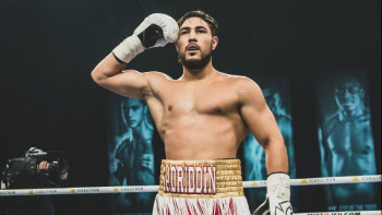 Фотография к новости: Садриддин Ахмедов америкалық боксшыны бірінші раундта нокаутпен жеңді