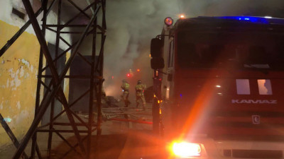 Елордада стадион өртке оранды