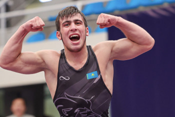 Фотография к новости: Грек-рим күресінен ӘЧ: Қазақстандық қос балуан алтынға таласады