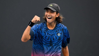 Фотография к новости: Әмір Омарханов жұптық сында US Open турнирінің келесі кезеңіне өтті