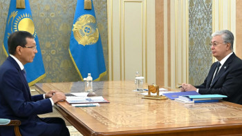 Фотография к новости: Референдум. Тоқаев ОСК төрағасын қабылдады