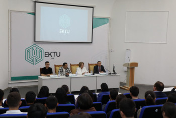 Фотография к новости: Өскеменде "Қазақстанды дамыту үшін бейбіт атом" тақырыбында сараптамалық талқылау өтті