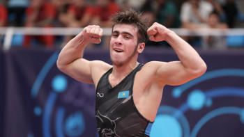 Фотография к новости: Юсуф Ашрапов күрестен әлем чемпионатының күміс жүлдегері атанды