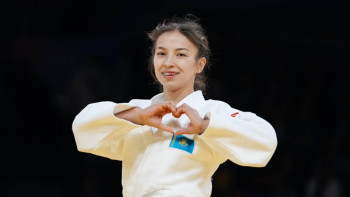 Фотография к новости: Ақмарал Науатбек Паралимпиаданың финалына өтті