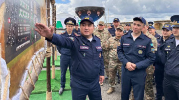 Фотография к новости: Дүниежүзілік көшпенділер ойындары қарсаңында күзеттік іс-шаралар пысықталды