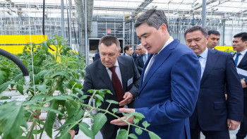 Фотография к новости: Бектенов Степногорск моноқаласының экономикасын әртараптандырумен танысты