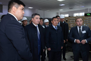 Фотография к новости: Бектенов Ақмола облысының жылу беру маусымына дайындық барысын тексерді