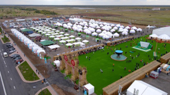 Фотография к новости: Астанада "Көшпенділер әлемі" этноауылы ашылды