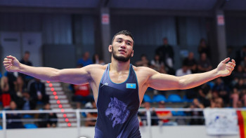 Фотография к новости: Ризабек Айтмұхан жастар арасындағы әлем чемпионы атанды