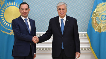 Фотография к новости: Тоқаев Саха Республикасының басшысын қабылдады