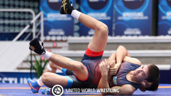 Фотография к новости: Еркін күрес шебері Мықтыбек Үкіметұлы әлем чемпионатында бестікке енді