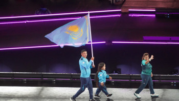 Фотография к новости: Паралимпиаданың жабылуы: спортшыларымыз Қазақстан туын алып шықты