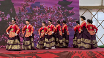 Фотография к новости: Көшпенділер ойындарында Кореяның мәдениеті таныстырылды