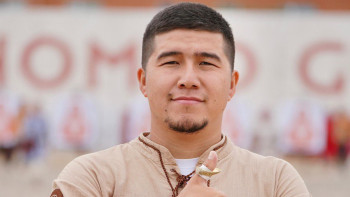 Фотография к новости: Қанат Қасымхан дәстүрлі садақ атудан қола жүлде алды