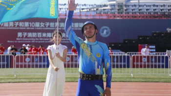 Фотография к новости: Қарағандылық құтқарушы Қытайда өткен әлем чемпионатының қола жүлдегері атанды