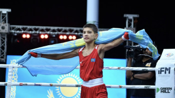 Фотография к новости: Бокстан Азия чемпионаты: Жасөспірімдер құрамасы 8 алтын жеңіп алды