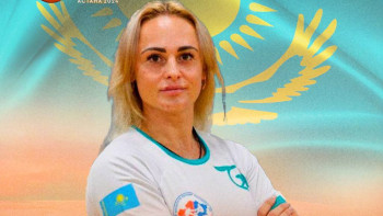 Фотография к новости: Көшпенділер ойындары. Душаева мас-рестлингетен қола жүлдегер атанды