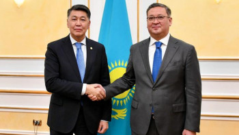 Фотография к новости: СІМ басшысы АҚИҰ бас директорын қабылдады