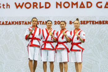 Фотография к новости: Көшпенділер ойындары. Армия спортшылары 5 алтын медаль еншіледі