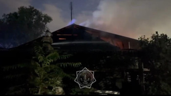 Фотография к новости: Алматыда 200 шаршы метр алаңдағы өрт сөндірілді