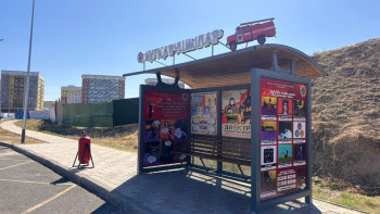 Фотография к новости: Шымкент қаласында "Құтқарушылар" аялдамасы пайда болды