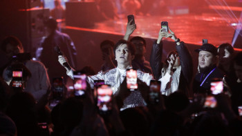 Фотография к новости: Астанада Димаш Құдайбергеннің шығармашылығына арналған көрме ашылды