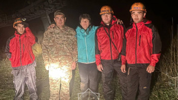 Фотография к новости: Алматы облысында кезекті турист құтқарылды