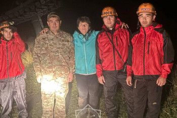 Фотография к новости: Алматы облысында кезекті турист құтқарылды