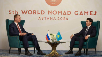 Фотография к новости: Қазақстан мен Ресей спорт саласындағы ынтымақтастық мәселелерін талқылады