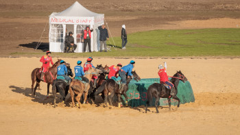 Фотография к новости: Көкбөріден Қазақстан құрамасы қырғыздардан ірі есеппен ұтылды